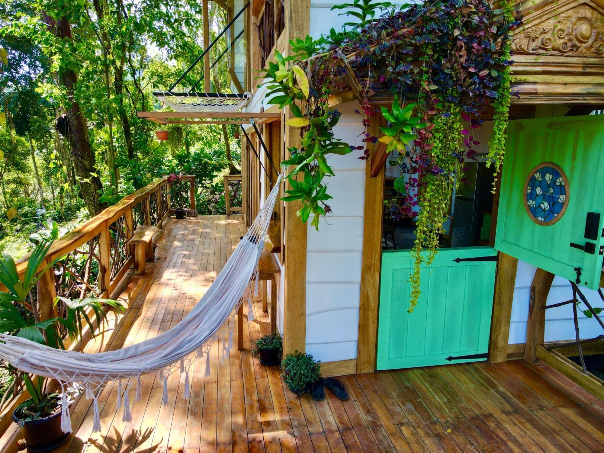 Vila Jungle Spirit Treehouse Cahuita Exteriér fotografie