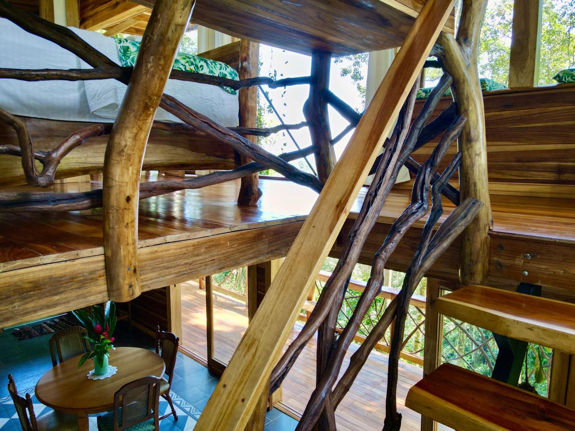 Vila Jungle Spirit Treehouse Cahuita Exteriér fotografie