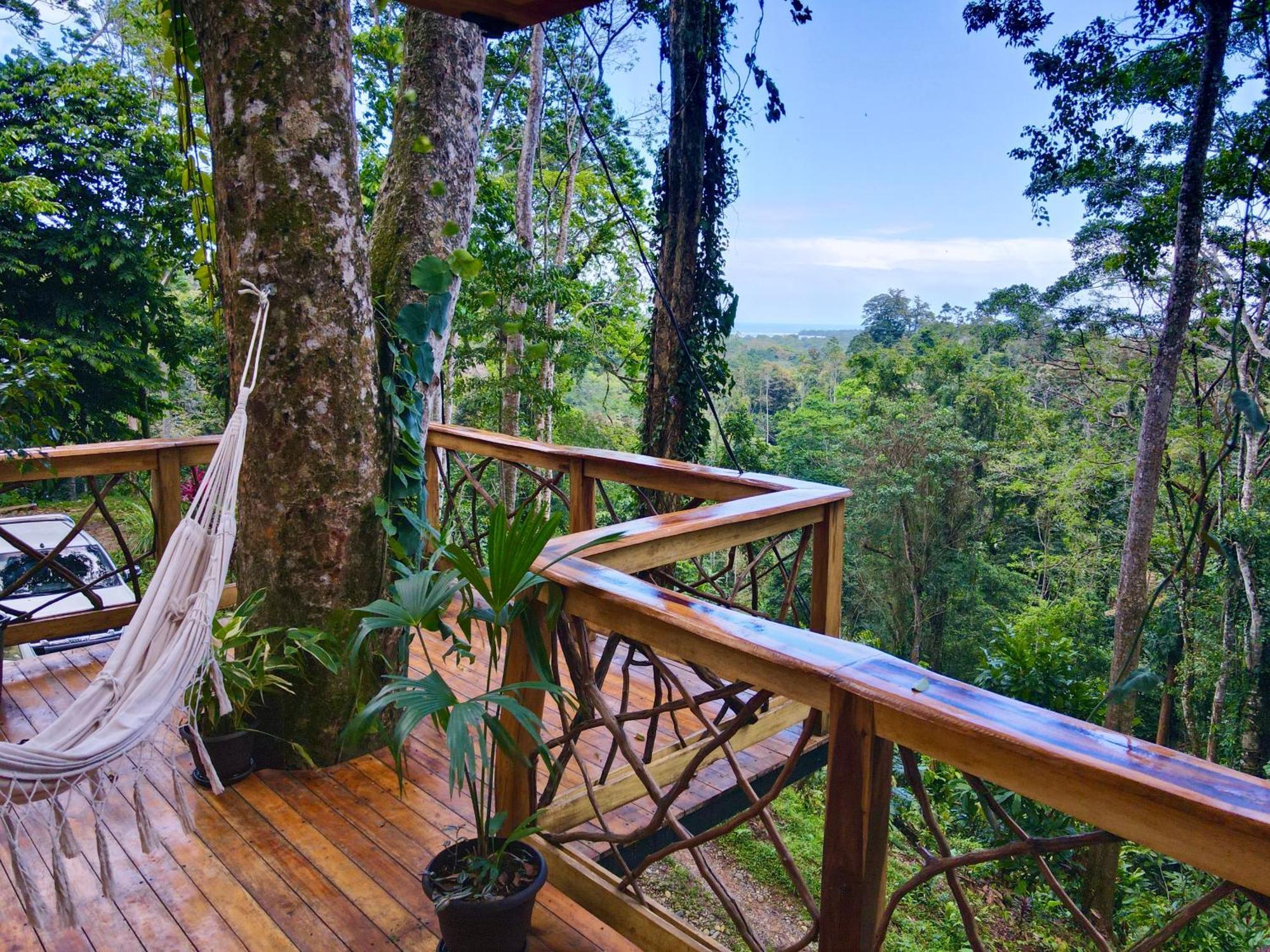 Vila Jungle Spirit Treehouse Cahuita Exteriér fotografie
