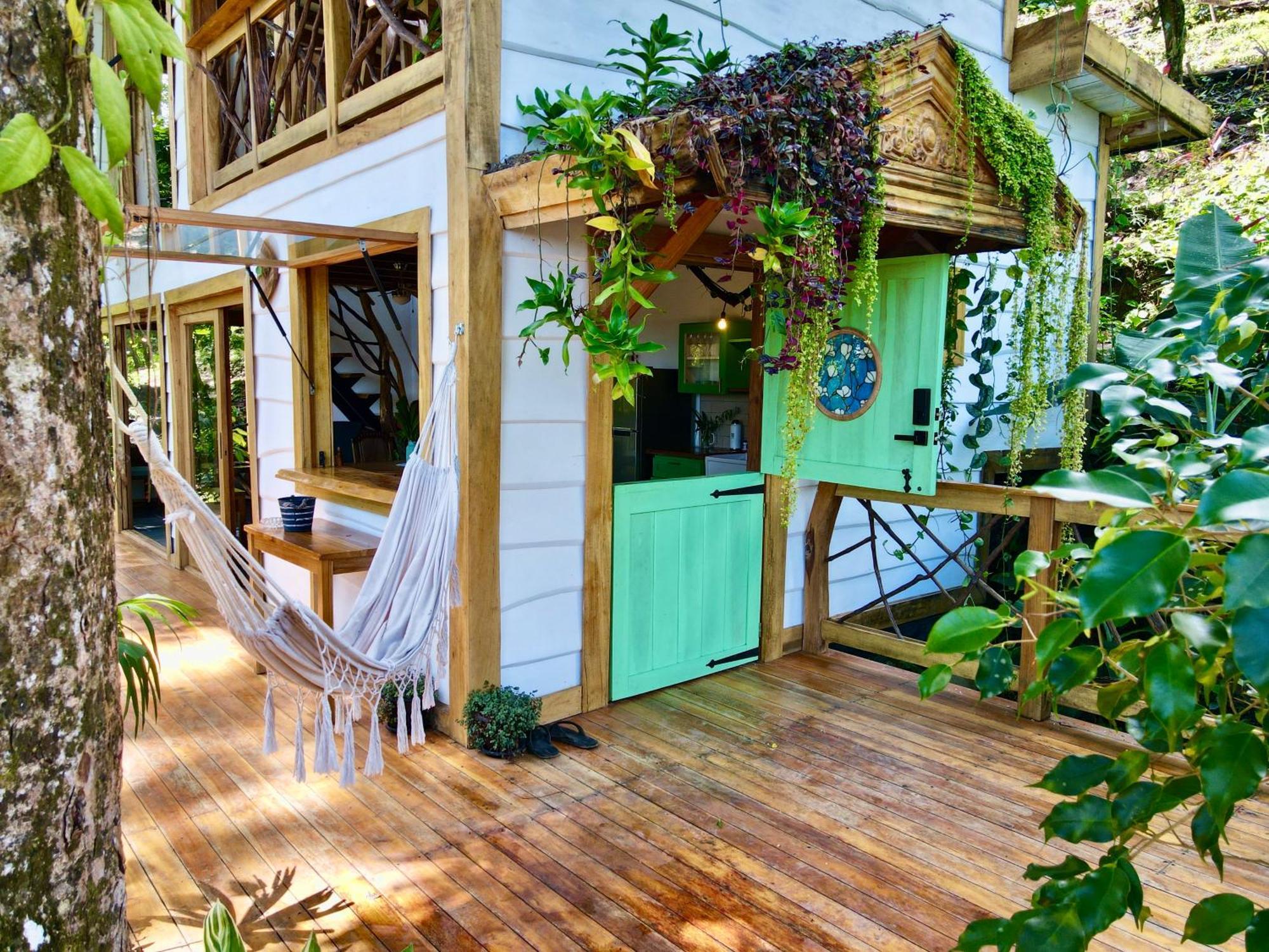 Vila Jungle Spirit Treehouse Cahuita Exteriér fotografie