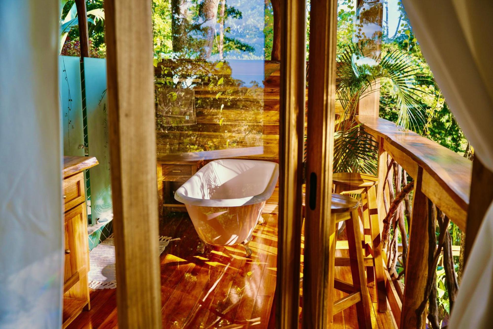 Vila Jungle Spirit Treehouse Cahuita Exteriér fotografie