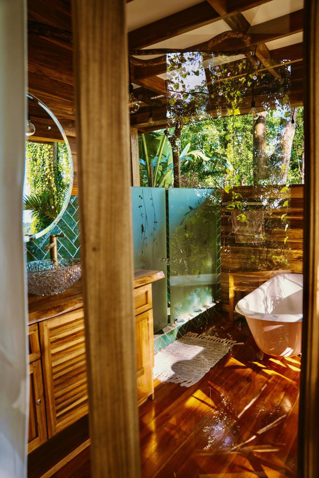 Vila Jungle Spirit Treehouse Cahuita Exteriér fotografie